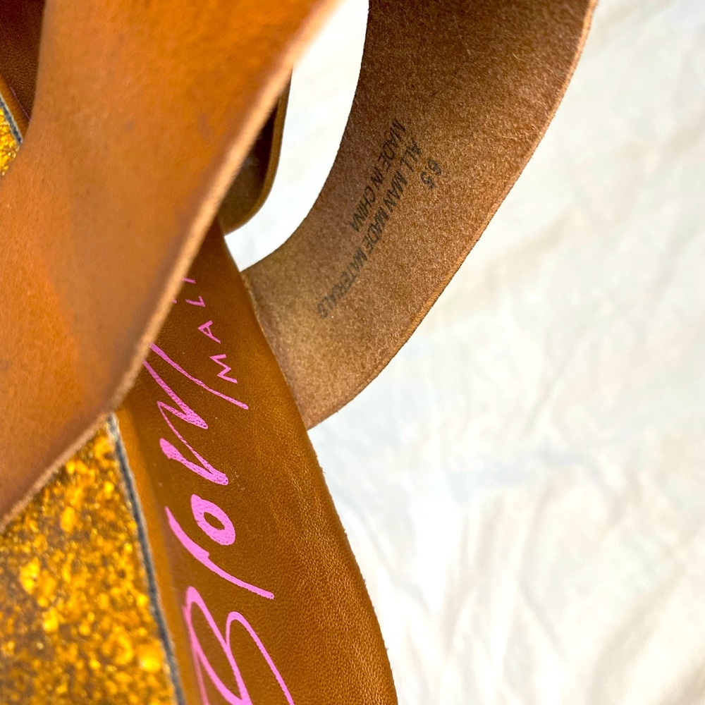 brown wedge sandals